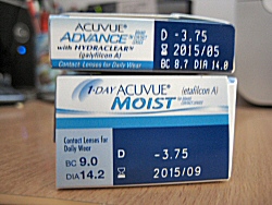 contact lens prescription