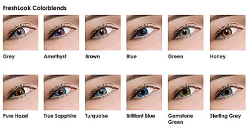 Non-Prescription Colored Contacts