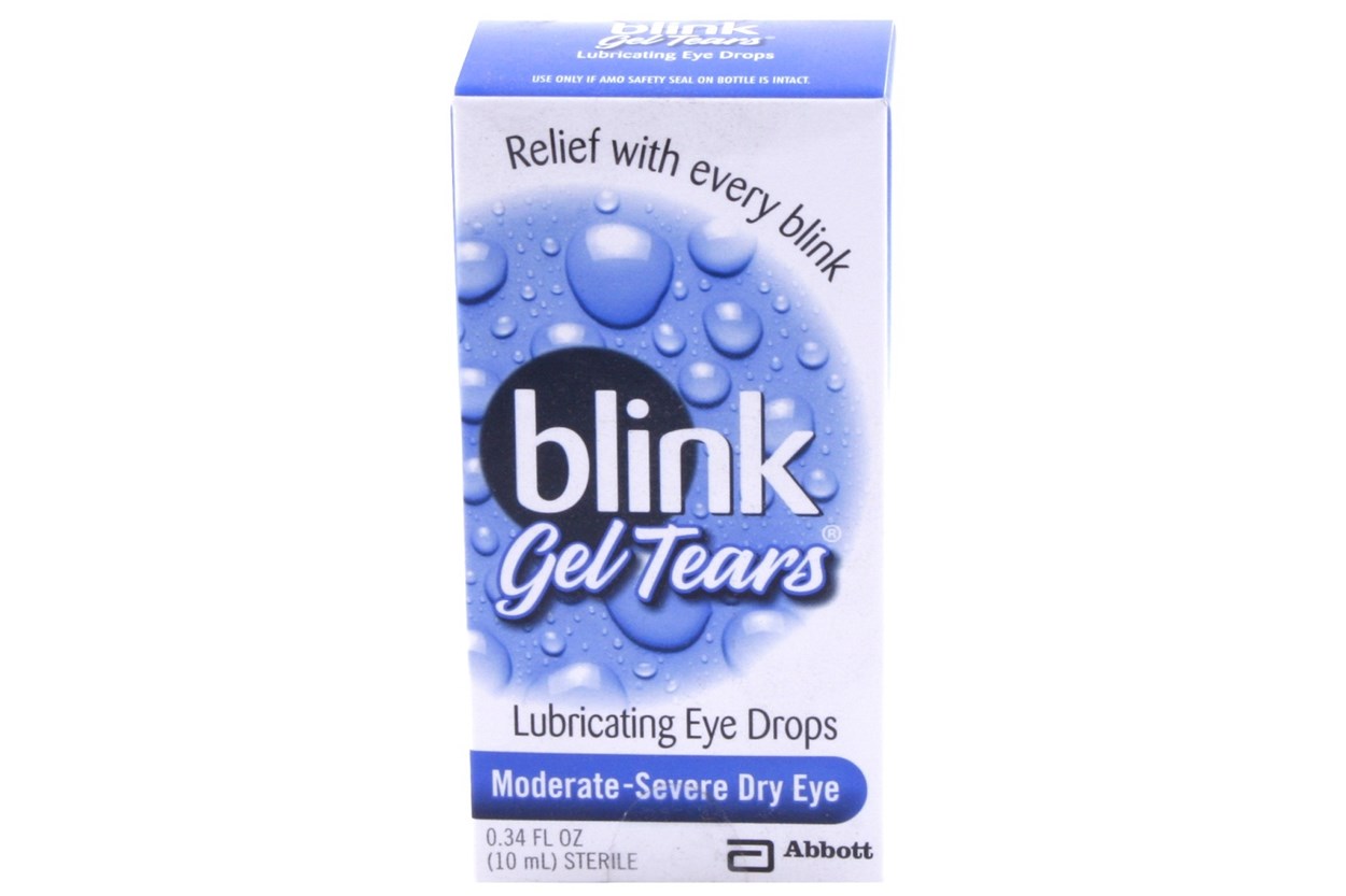 blink gel tears eye drops